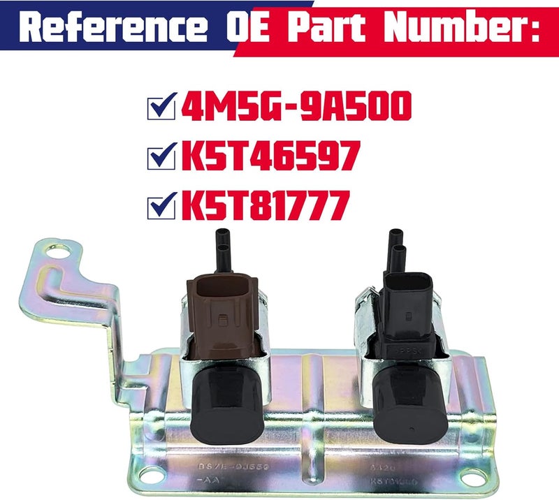 WGBAB صمام فراغ عداء مجمع السحب لسيارات مازدا CX-7 3 5 6 استبدال 4M5G-9A500 K5T46597 K5T81777 - Image 2